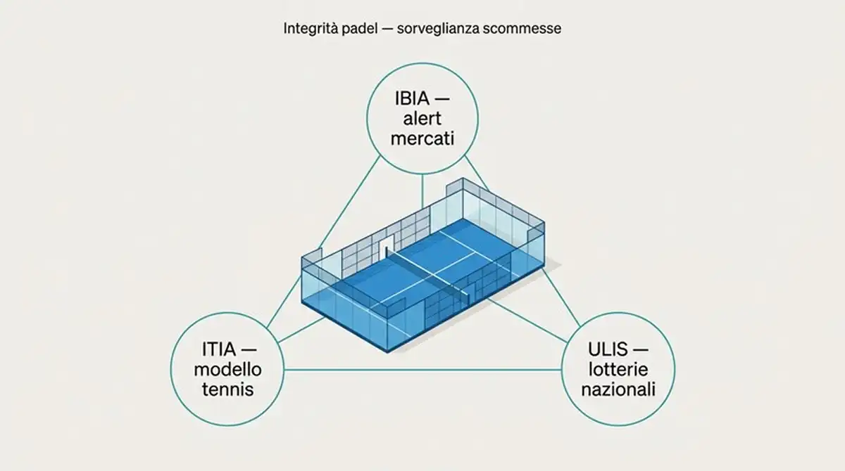 Integrità padel: match-fixing, alert IBIA-ITIA e mercati a rischio