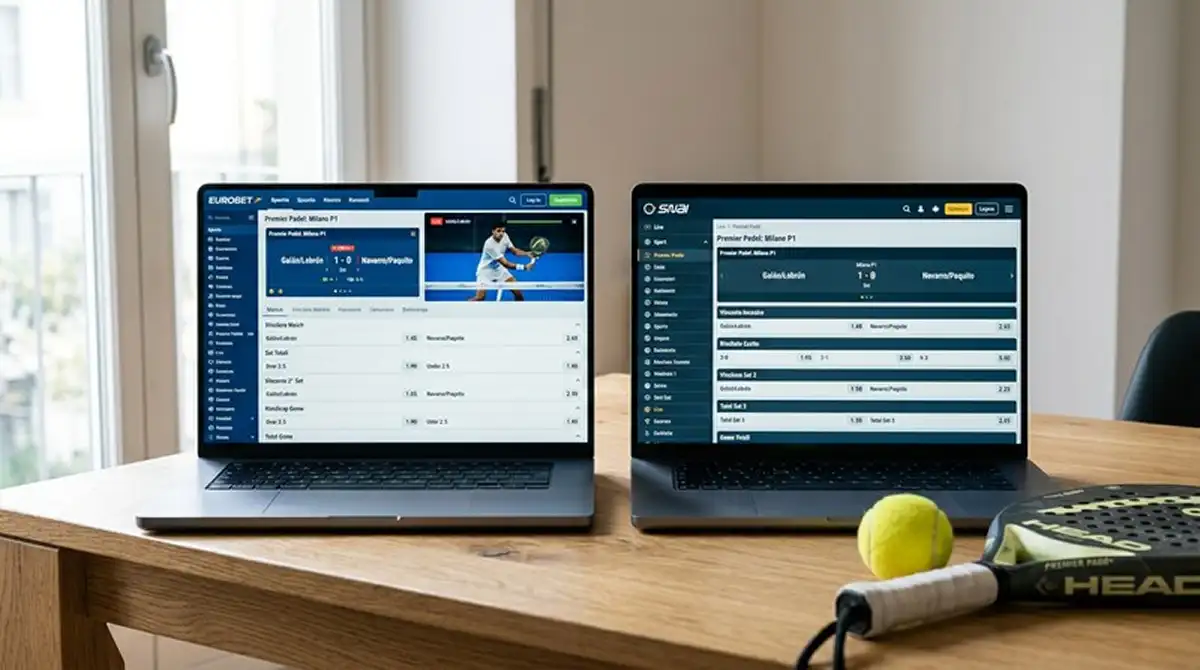 Migliori bookmaker ADM per scommesse padel: confronto 2026