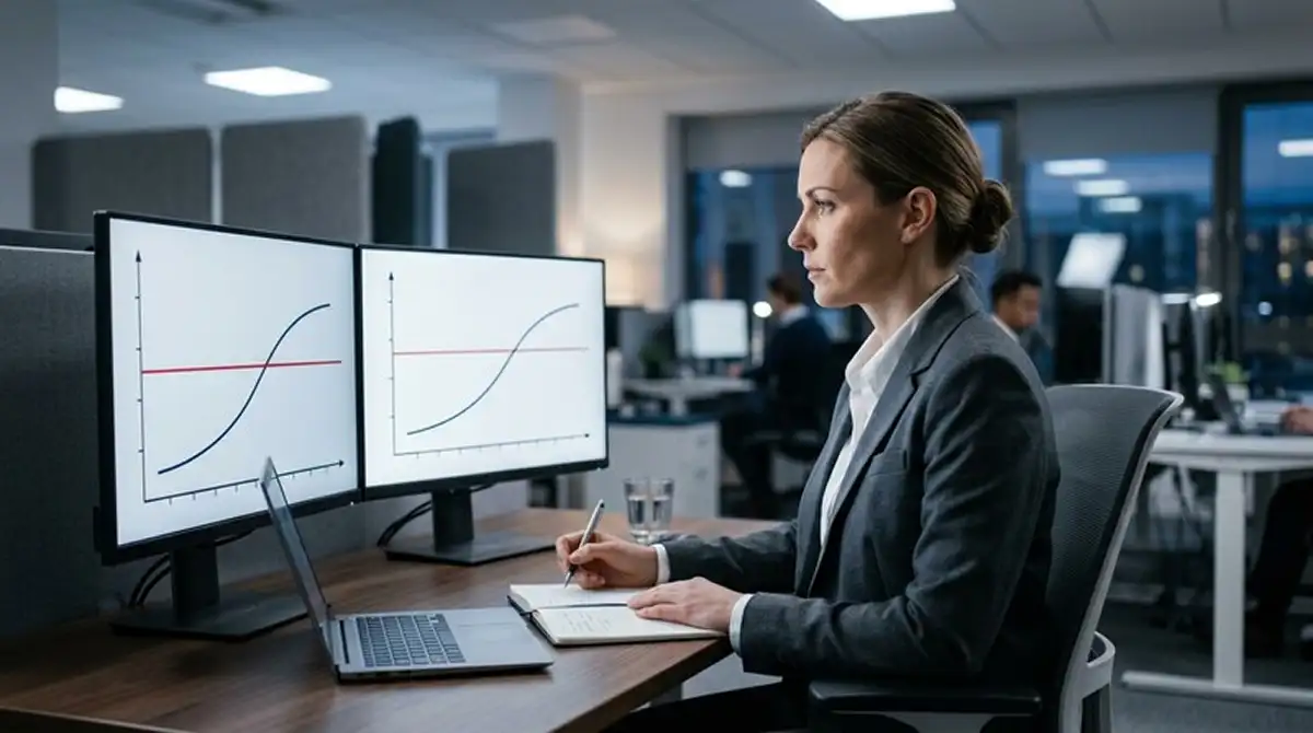 Analista IBIA che esamina dashboard di monitoraggio alert su flussi anomali nelle scommesse padel